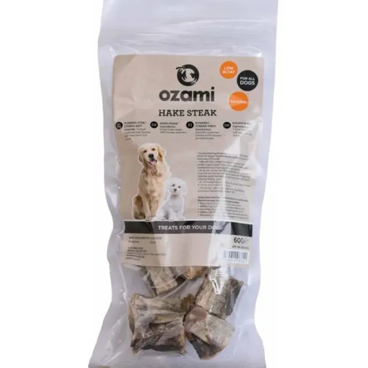 Ozami Dog Snack Hake Steak | 60g