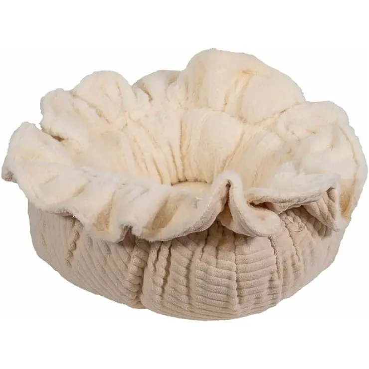 Ozami Liljabeige Katte- og hundeseng