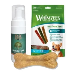Pakketilbud | Daglig Tandpleje med Whimzees & B&B
