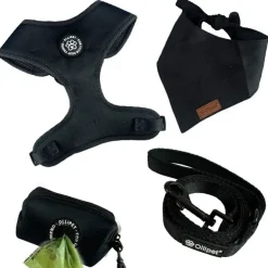 Pakketilbud | Ollipet City Lux selesæt | Midnight Black