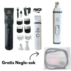 Pakketilbud | Ollipet Luksus Hundetrimmepakke | GRATIS negleklippersok