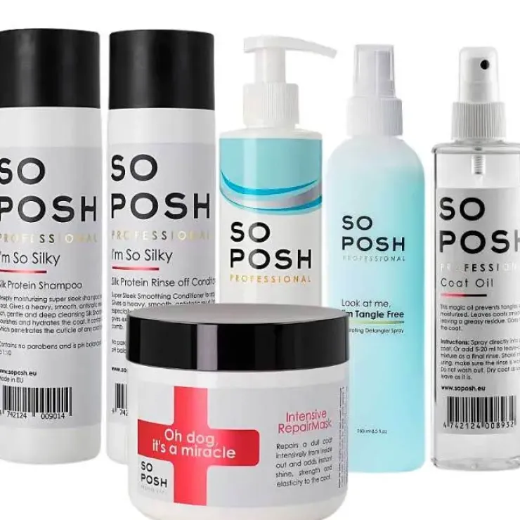 Pakketilbud | So Posh I'm So Silky Professional hundeudstillingssæt