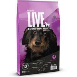 ProBiotic LIVE Mini Breeds Senior/Overweight | Tørfoder