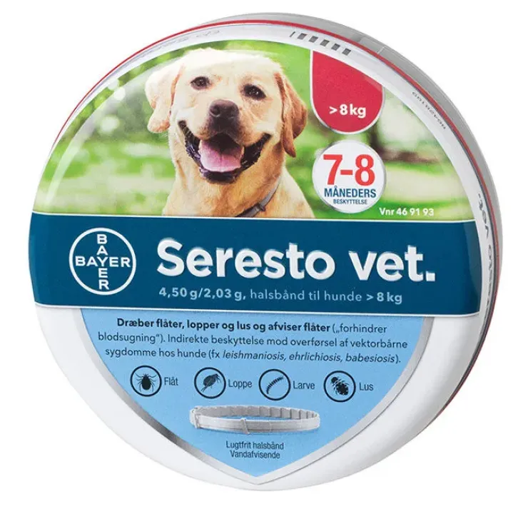 Seresto Vet. Flåthalsbånd