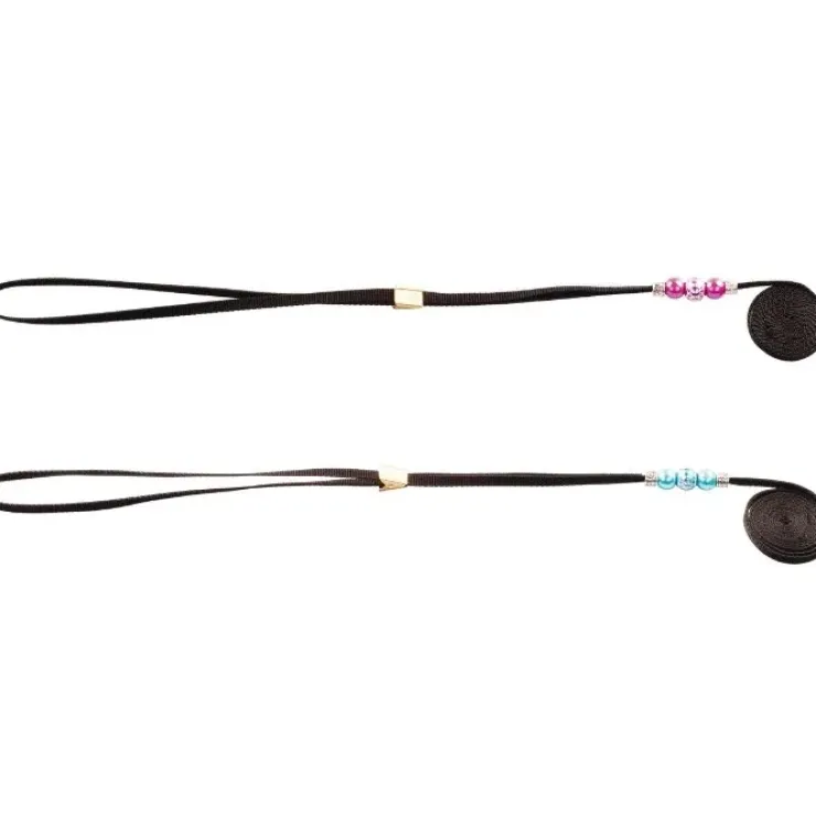 Show Leashes with pearls | Flere farver