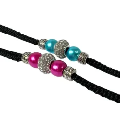 Show Leashes with pearls | Flere farver