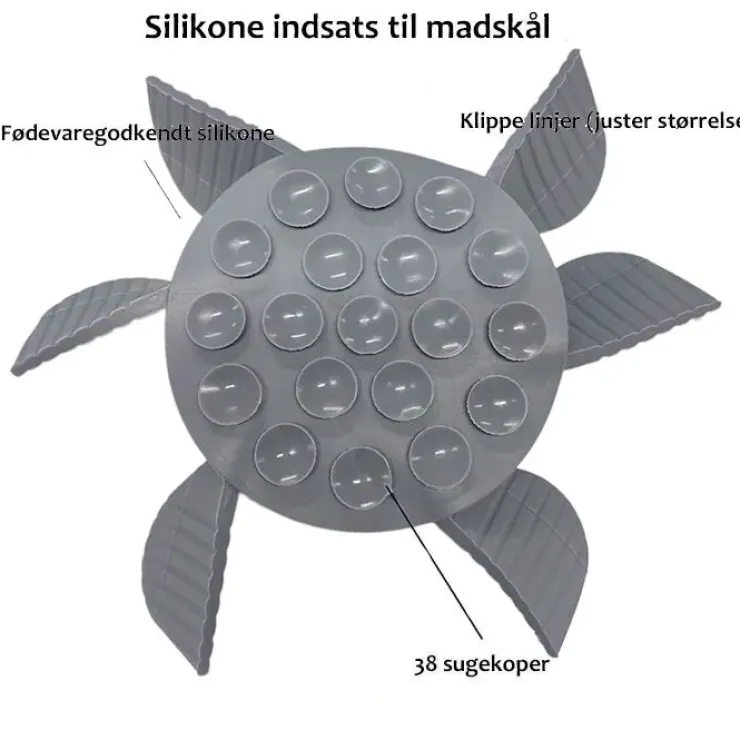 Silikone slow feeder indsats