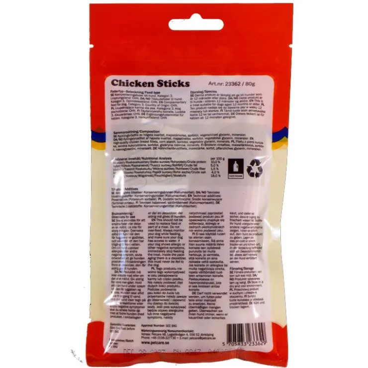 Småland Chicken Sticks 80g