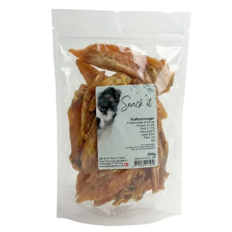 Snack'it Kalkunvinger | 200g