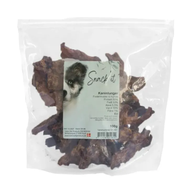 Snack'it Kaninlunger | 100g