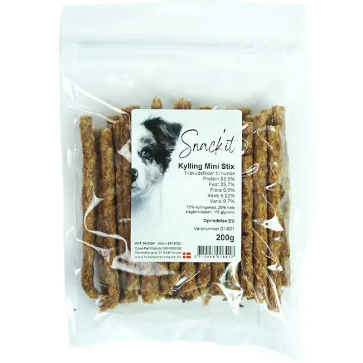 Snack'it Kød Stix, flere varianter | 200g