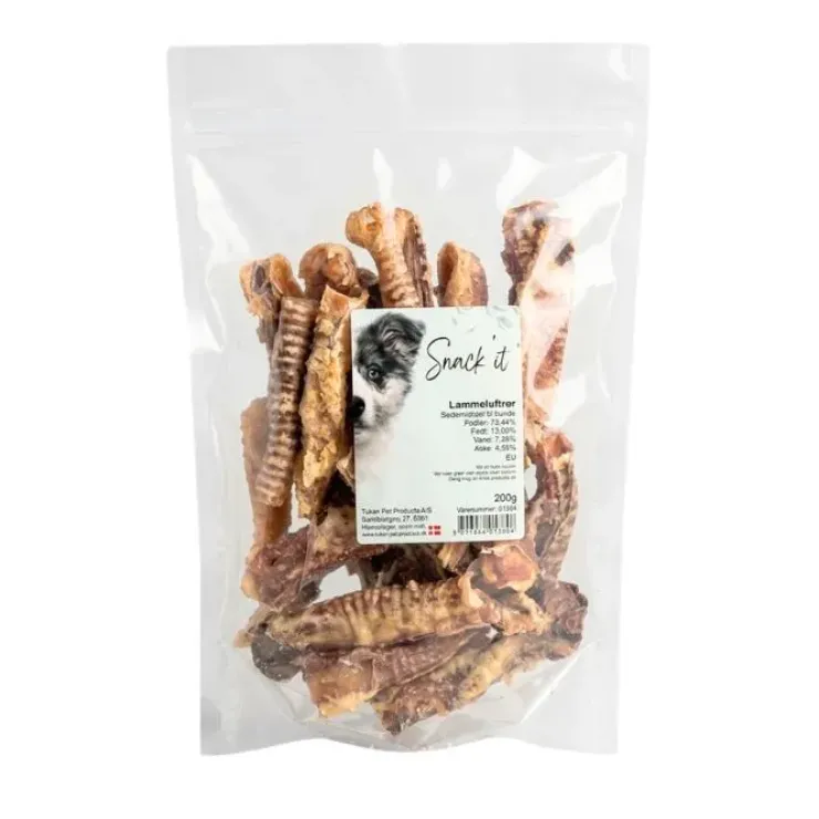 Snack'it Lammeluftrør | 200g