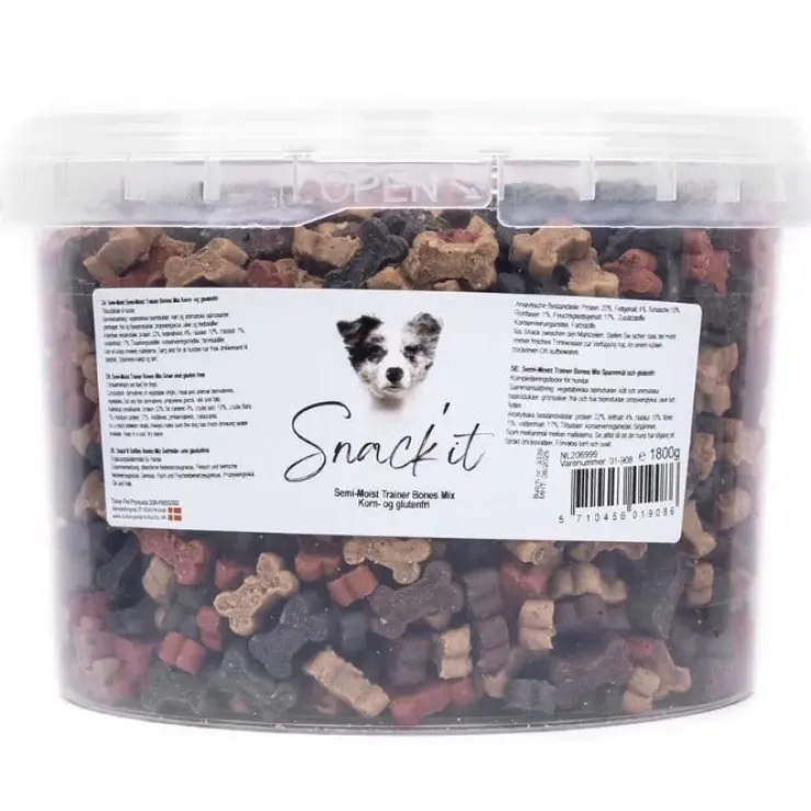 Snack'it Semi-Moist Godbidder Storkøb | 1,8kg