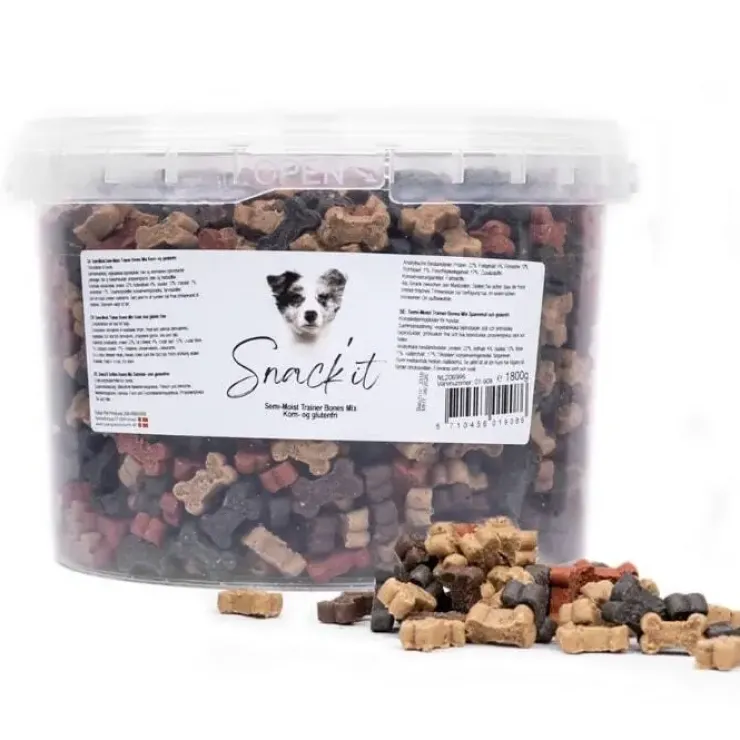 Snack'it Semi-Moist Godbidder Storkøb | 1,8kg