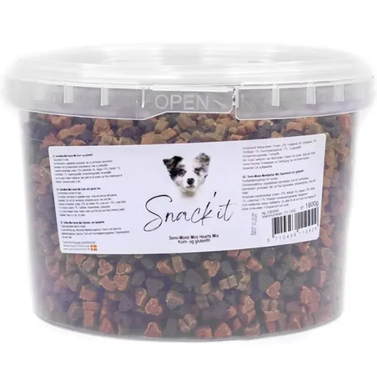 Snack'it Semi-Moist Godbidder Storkøb | 1,8kg