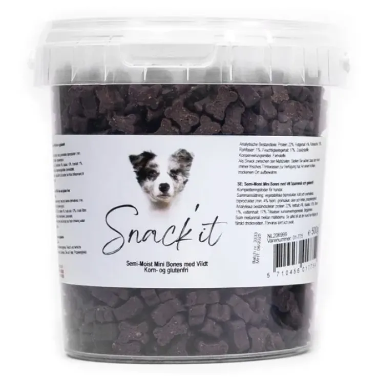 Snack'it Semi-Moist Mini Bones | 500g