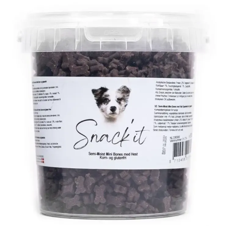 Snack'it Semi-Moist Mini Bones | 500g
