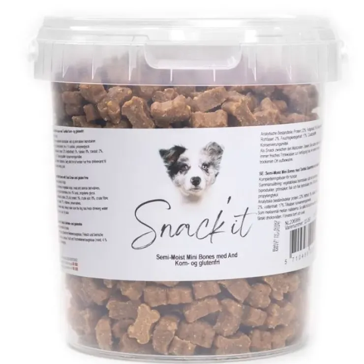 Snack'it Semi-Moist Mini Bones | 500g