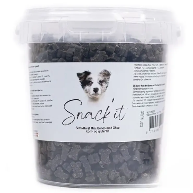 Snack'it Semi-Moist Mini Bones | 500g