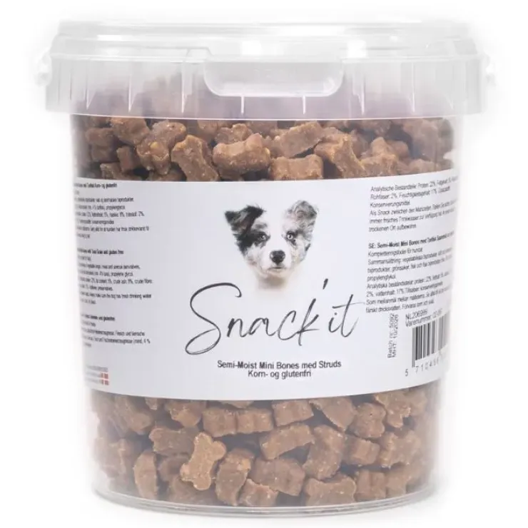 Snack'it Semi-Moist Mini Bones | 500g