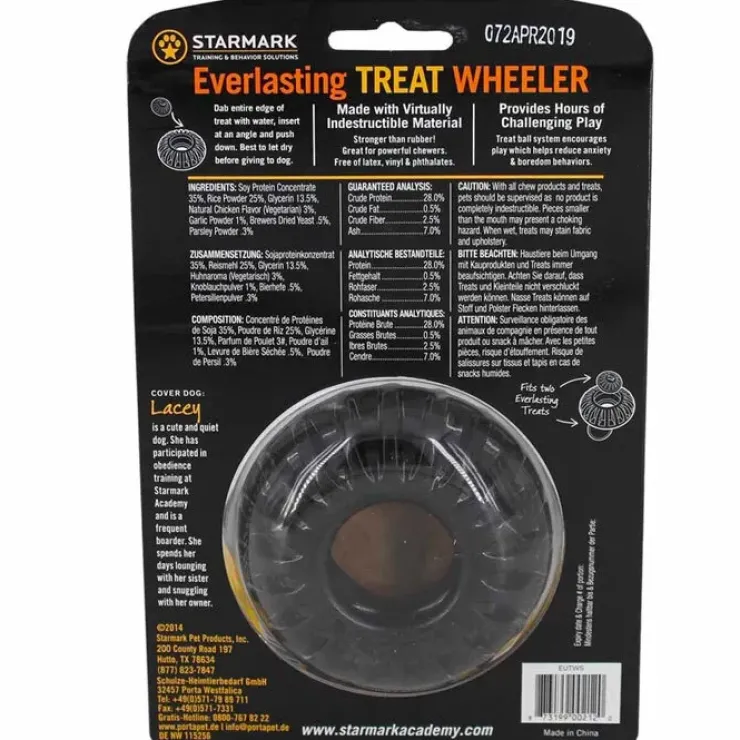 Starmark Treat Wheeler Svart | Small