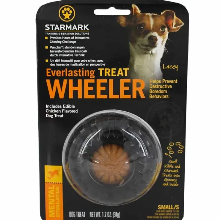Starmark Treat Wheeler Svart | Small