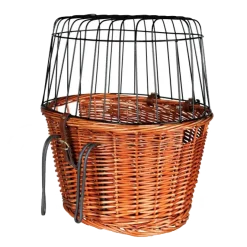 Trixie cykelkurv naturflet med gitter