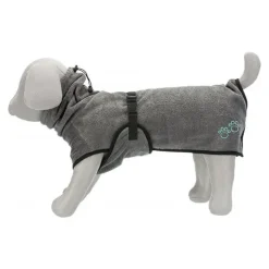Trixie Grå hundebadekåbe