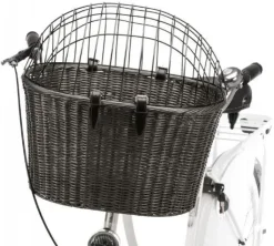 Trixie Hundecykelkurv | SafeRide Antracite