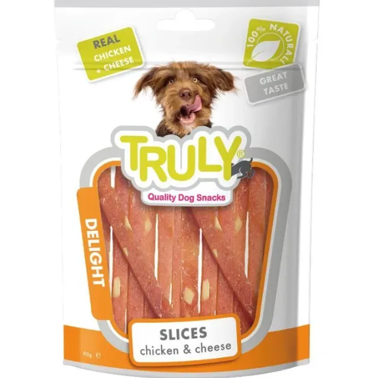 Truly Dog Slices Chicken & Cheese | 90g