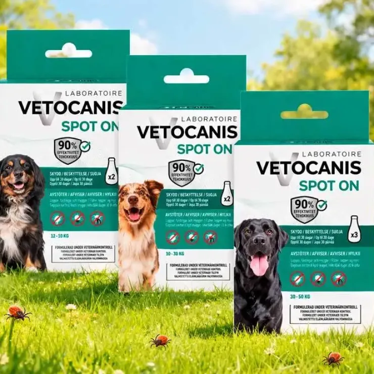 Vetocanis Anti-parasit Spot on Hund