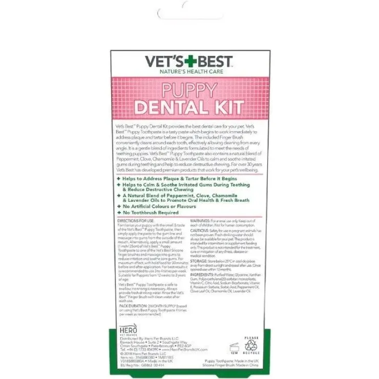 Vet's Best Puppy Dental Kit